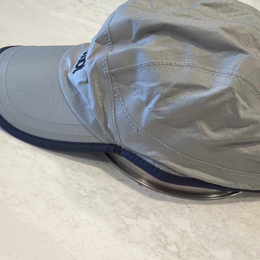 Marmot Baseball Cap Gray One Size Nylon Mesh Lining Adjustable back Hat - Picture 3 of 11